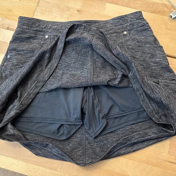 Kuhl Mova Skort, size medium, dark heathered gray, excellent condition - Picture 8 of 14